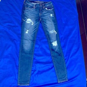 American Eagle Outfitters Distressed Jeans.